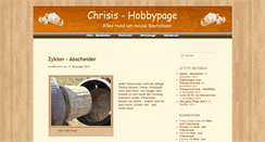 Desktop Screenshot of chrisis-hobbypage.de