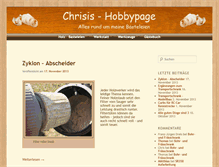 Tablet Screenshot of chrisis-hobbypage.de